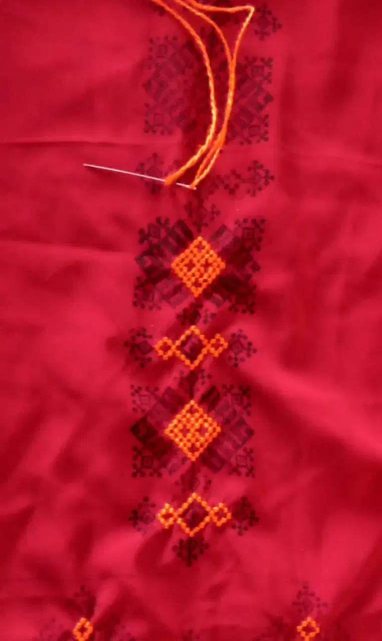 دوزنده لباس بلوچی با دوخت تضمینی|لباس|ایرانشهر, |دیوار