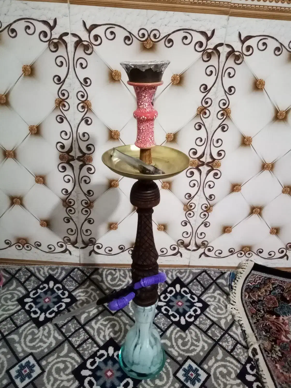 قلیون قلیان چوبی|کلکسیون و سرگرمی|گلستان (تهران), |دیوار