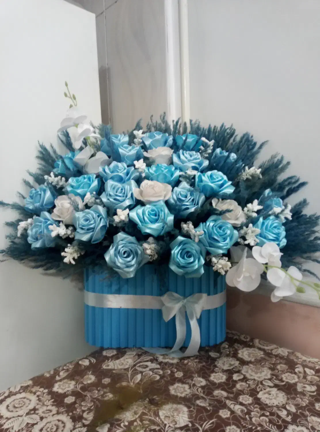 باکس گل ربانی|گل مصنوعی|قم, باسکول|دیوار