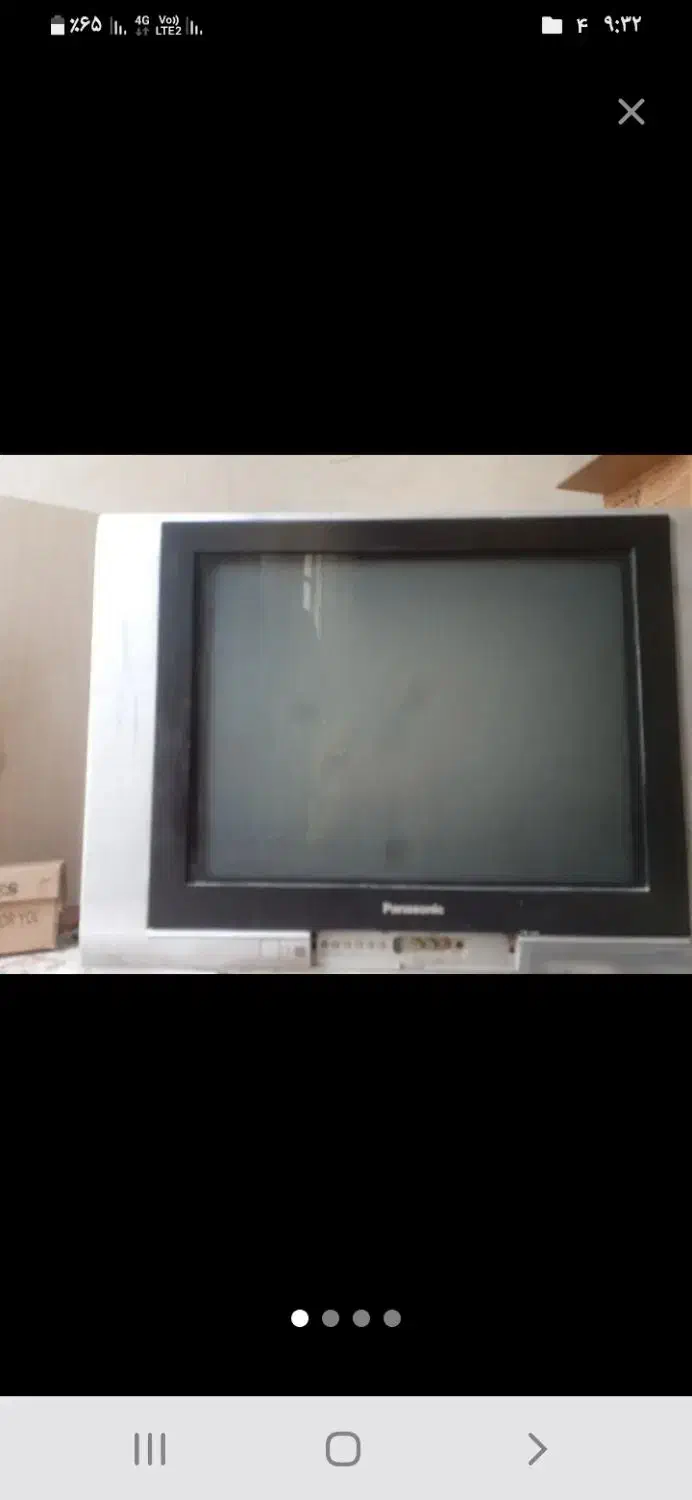 تلویزیون پاناسونیک ۲۵ اینچ|تلویزیون و پروژکتور|اهواز, کمپلو جنوبی|دیوار
