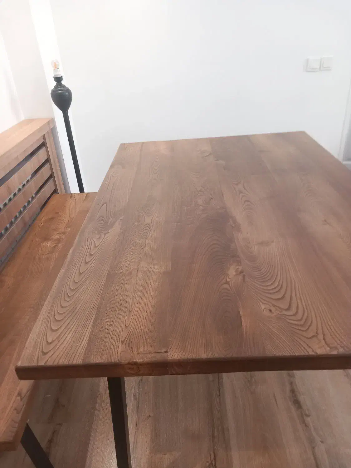 فروش میز نهار خوری.تمام چوب روستیک بلوط ۶نفره نو|میز و صندلی غذاخوری|تهران, سلسبیل جنوبی|دیوار