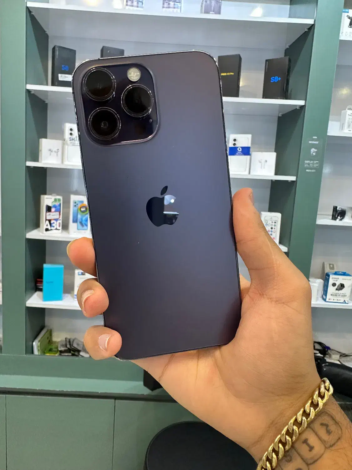 آیفون۱۴پرو مکس ریجسترشده درحدنو iPhone 14 pro max|موبایل|کرج, گوهردشت|دیوار