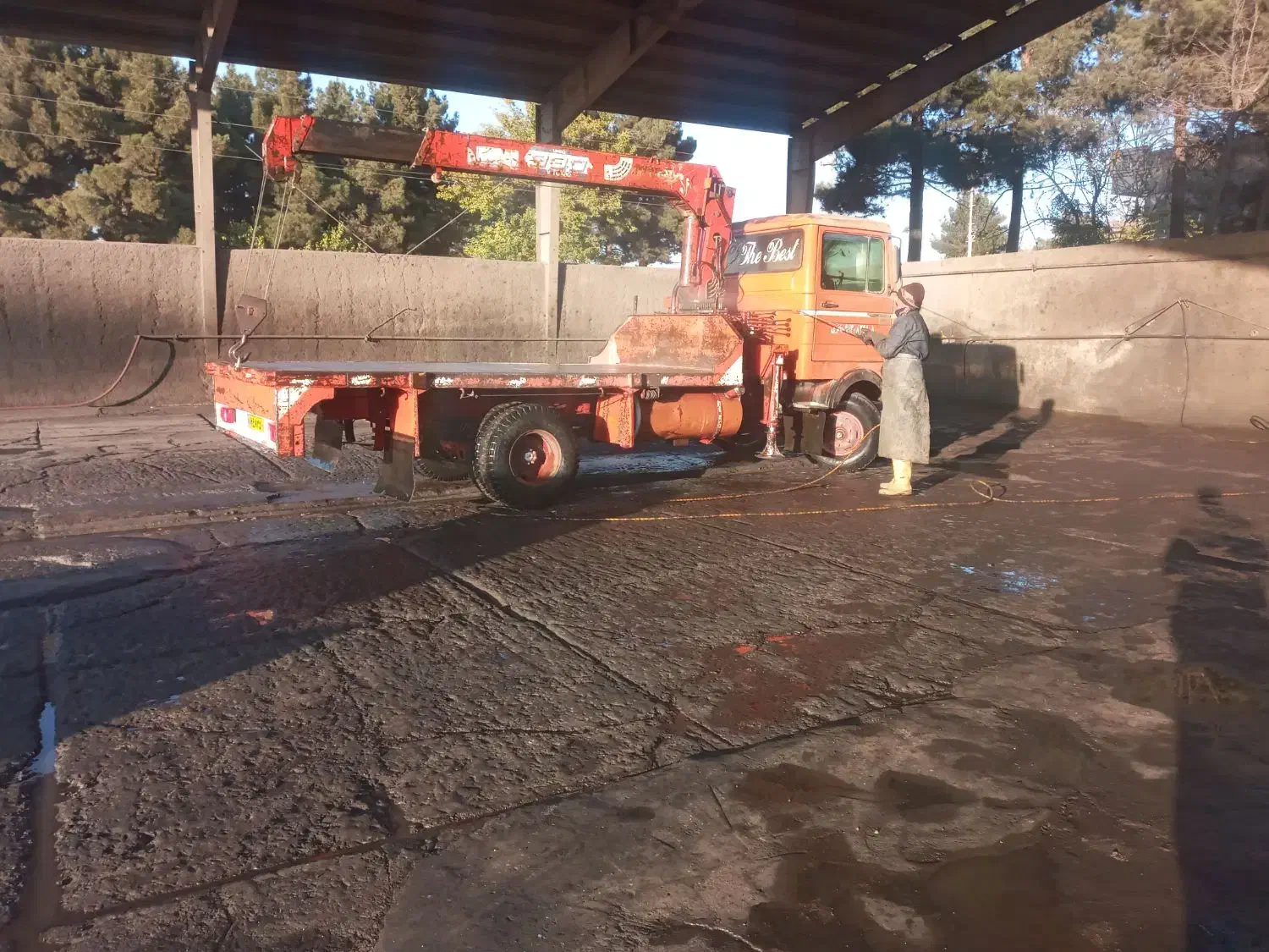 اجاره جرثقیل خاور ۳تن|خدمات حمل و نقل|فولادشهر, مسکن مهر فولادشهر|دیوار