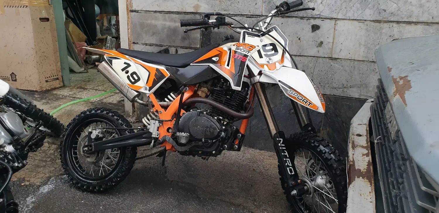 مینی کراس ۱۵۰ سی سی اتریشی|موتورسیکلت|رشت, رودبارتان|دیوار