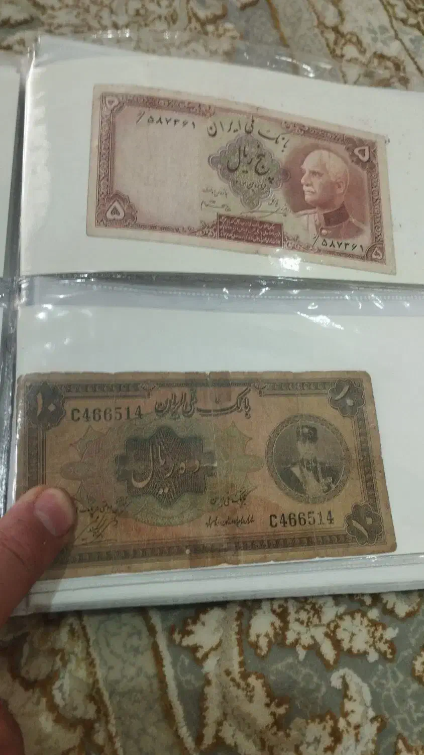 آلبوم۸۰تای اسکناس رضاپهلوی اول ودوم تکی نمفروشم|کلکسیون سکه، تمبر، اسکناس|سقز, |دیوار