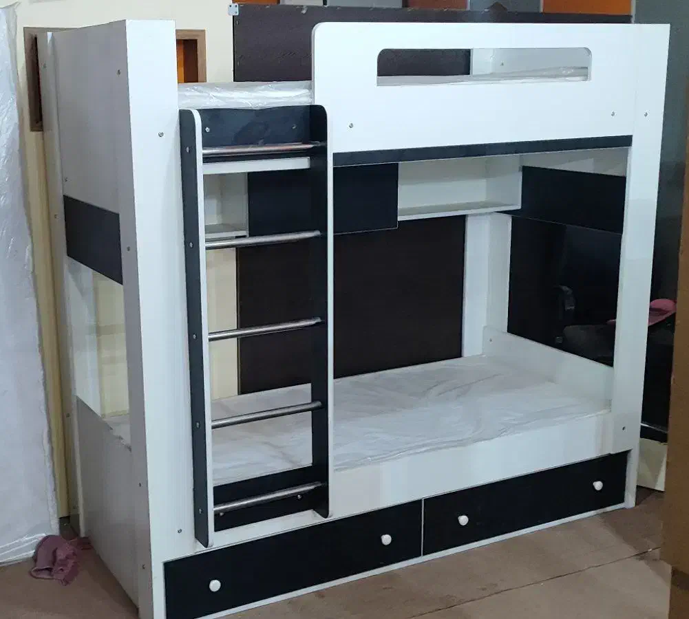 تخت دوطبقه پایه ال نردبانی|تخت و سرویس خواب|مشهد, شهرک امام هادی (شهرک غرب)|دیوار