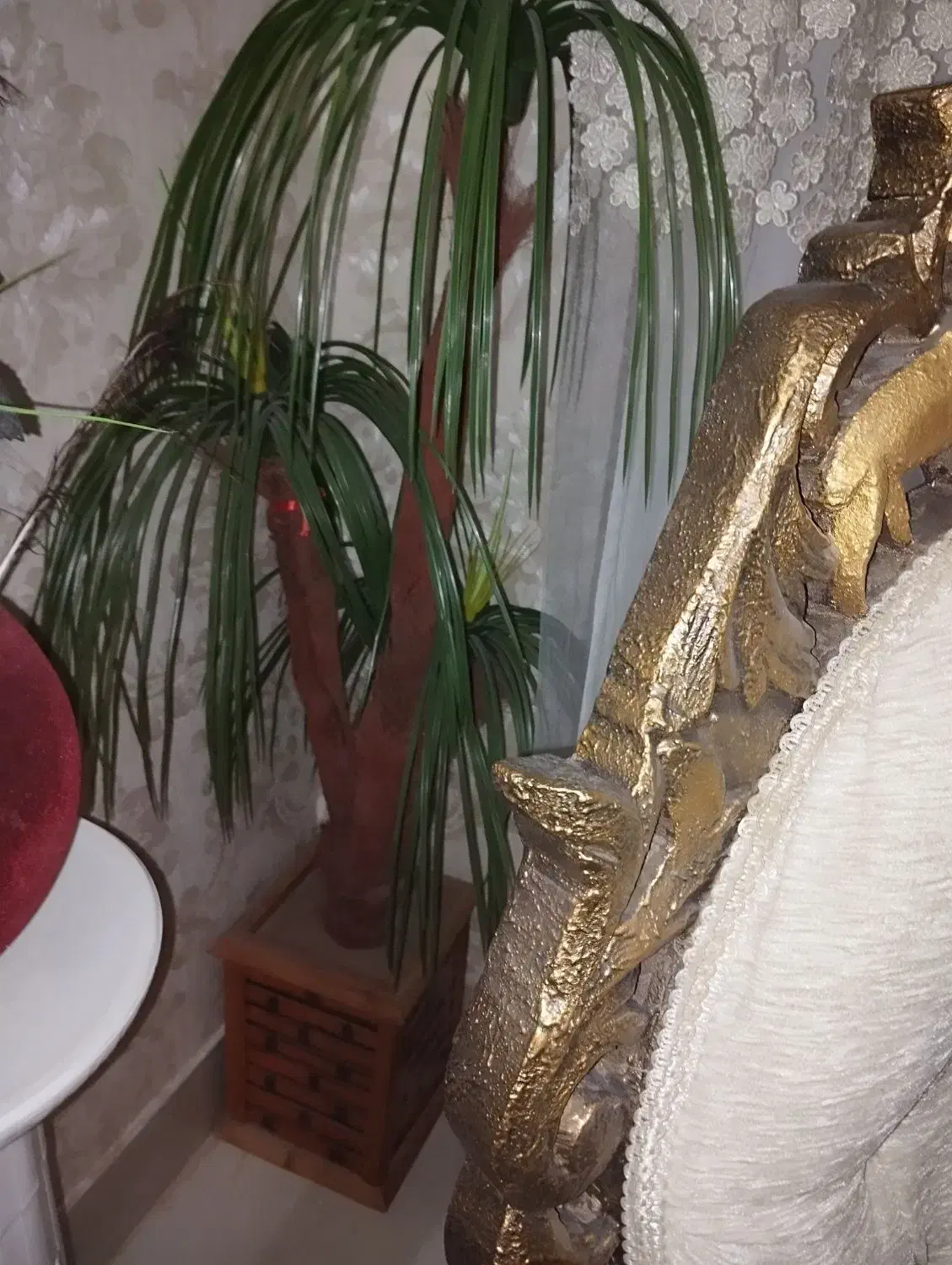 گلدان و نخل مصنوعی|گل مصنوعی|مشهد, سرافرازان|دیوار