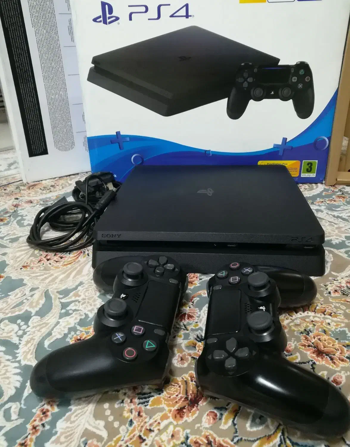 پی اس فور* اسلیم* دو دسته نو* تضمینی* پلمپ فول گیم|کنسول، بازی ویدئویی و آنلاین|تهران, تهرانسر شرقی|دیوار