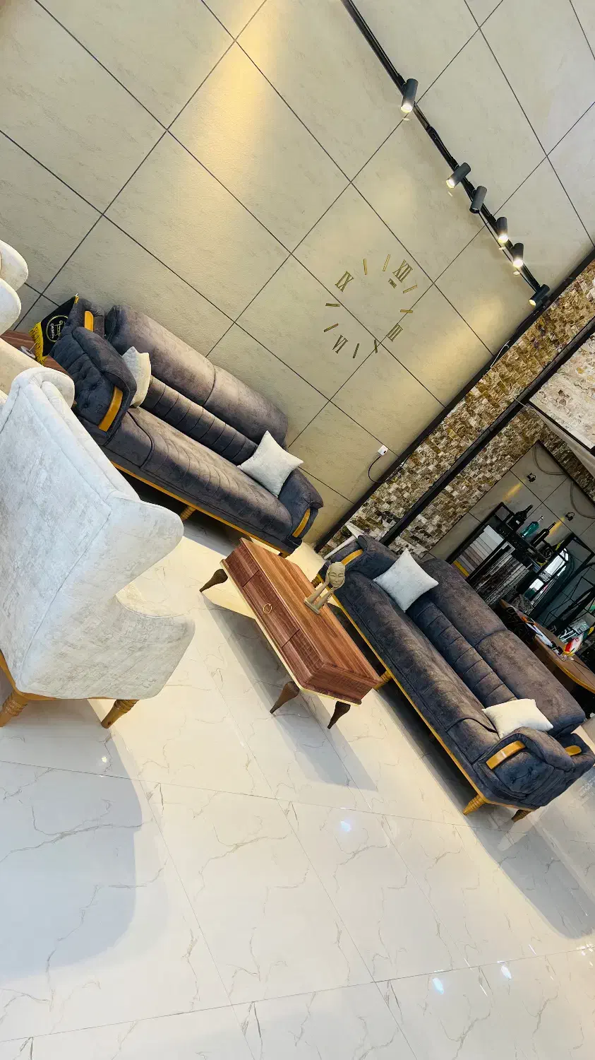 مبل ۸ نفره شرکتی|مبلمان خانگی و میز عسلی|شیراز, شهرک گلها|دیوار