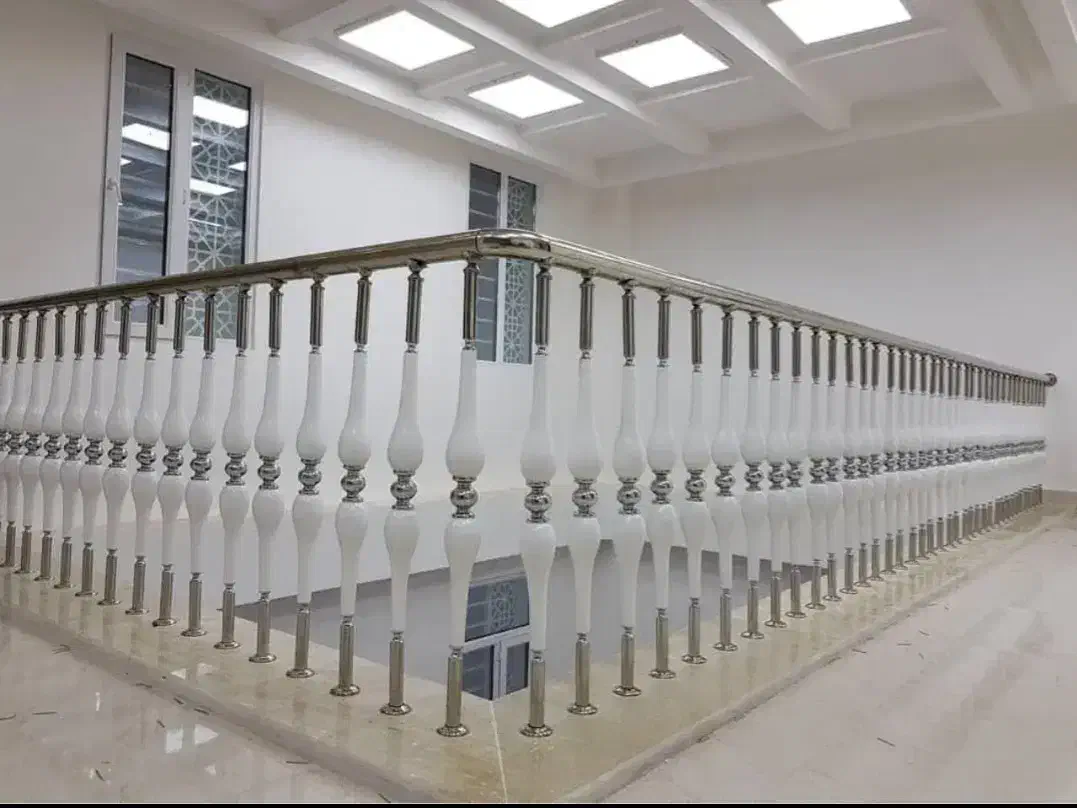 نرده استیل نرده راه پله نرده تراس تعمیرات|مصالح و تجهیزات ساختمان|شیراز, شهرک گلدشت حافظ|دیوار