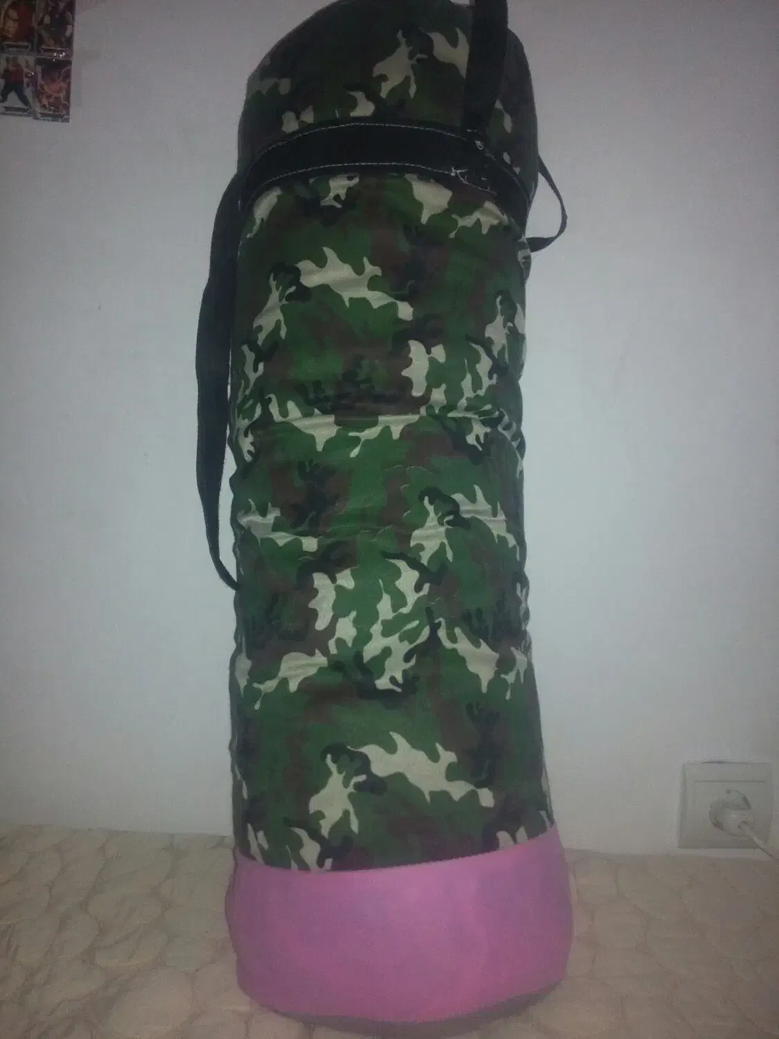 کیسه بوکس پارچه ای ارتشی|تجهیزات ورزشی|کاشان, شهرک ولیعصر|دیوار