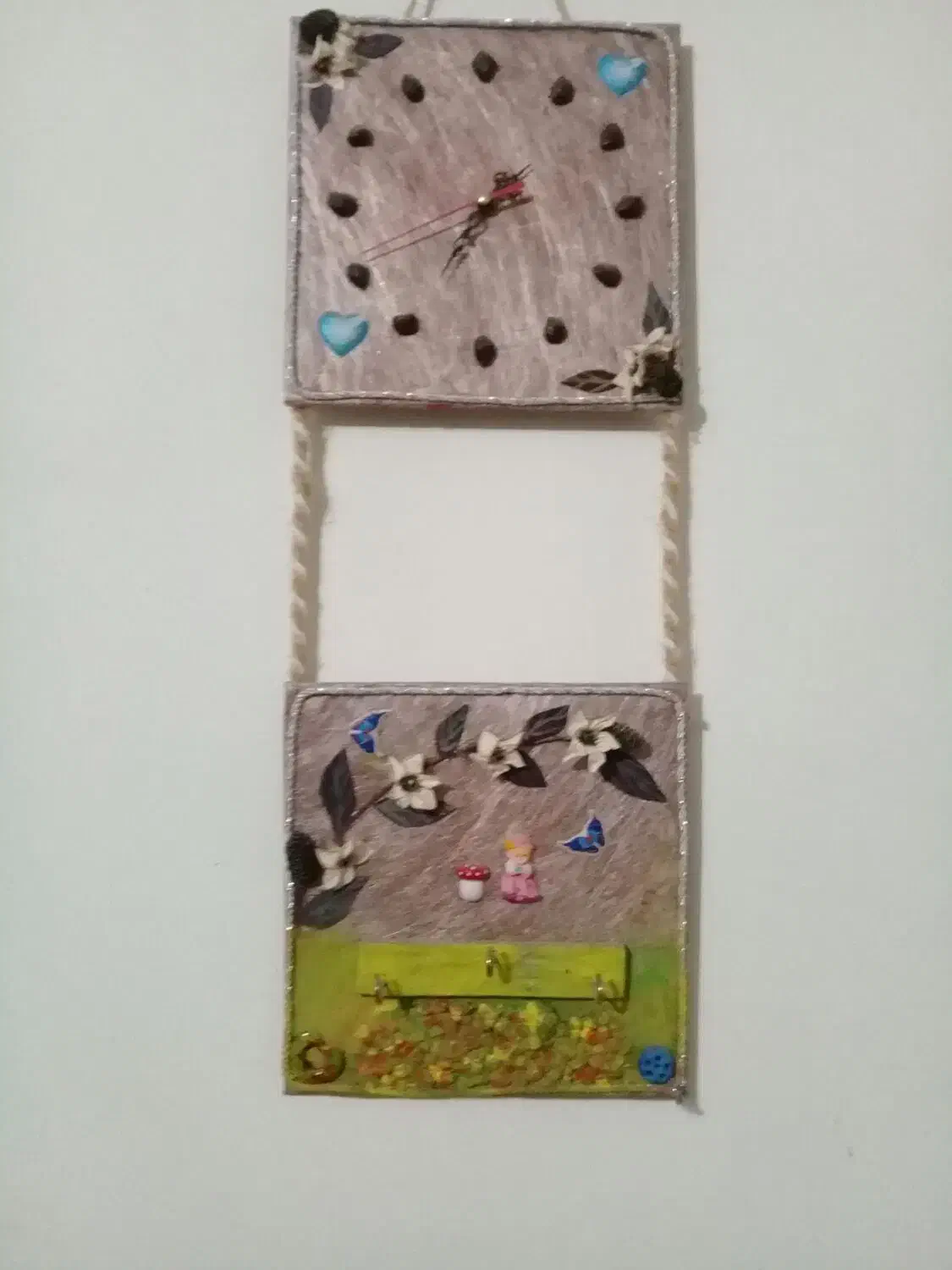 ساعت زیبا کاره دست|ساعت دیواری و تزئینی|خرم‌آباد, |دیوار