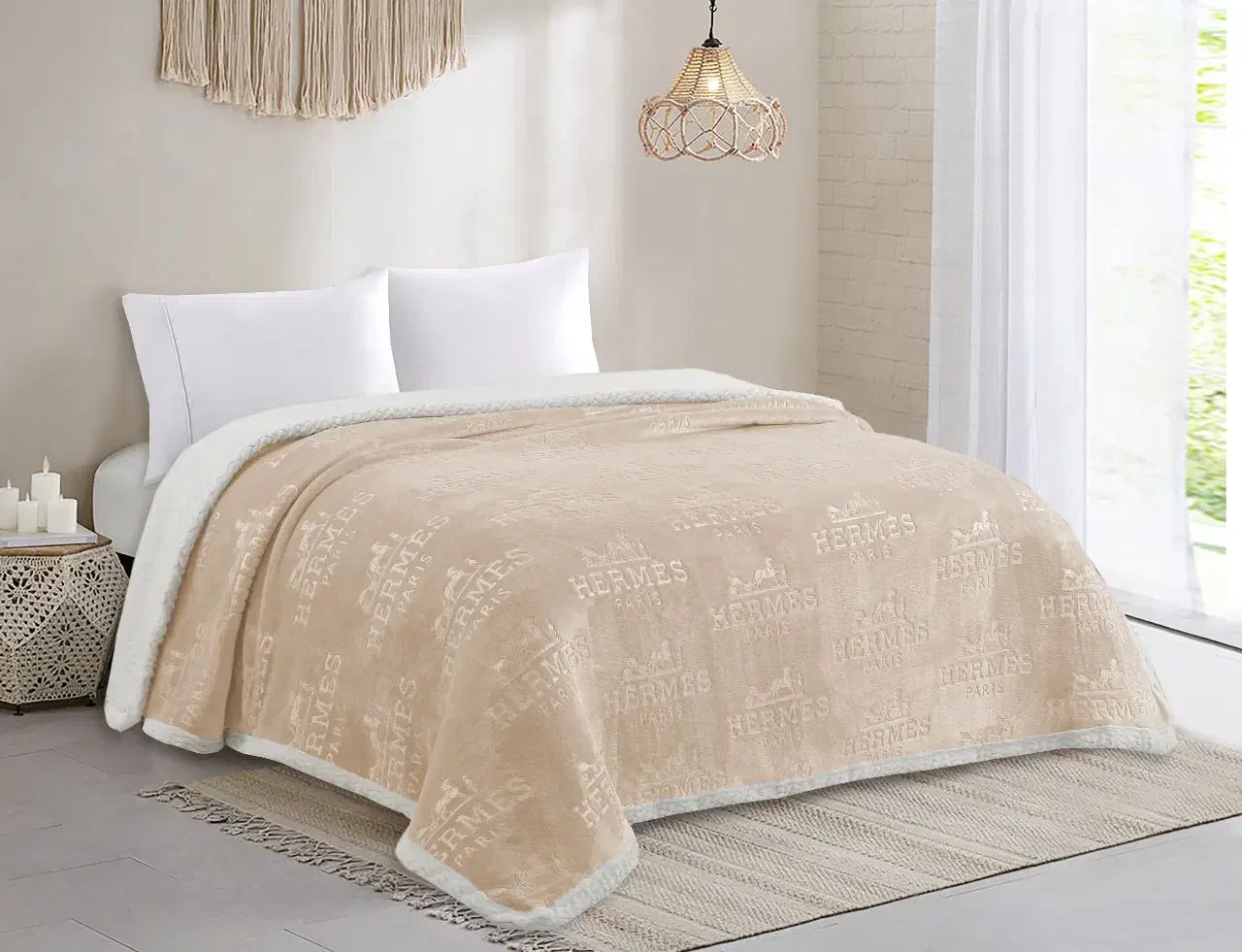 پتو دو رو لاکچری|رختخواب، بالش، پتو|شیراز, فرگاز|دیوار