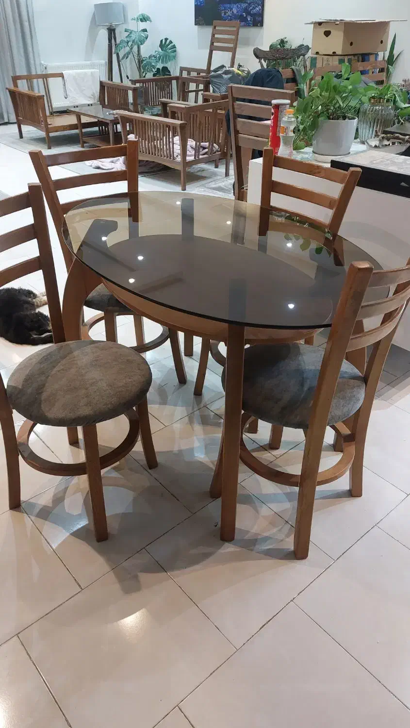 میز ناهار خوری ۴ نفره|میز و صندلی غذاخوری|پردیس, فاز ۸|دیوار
