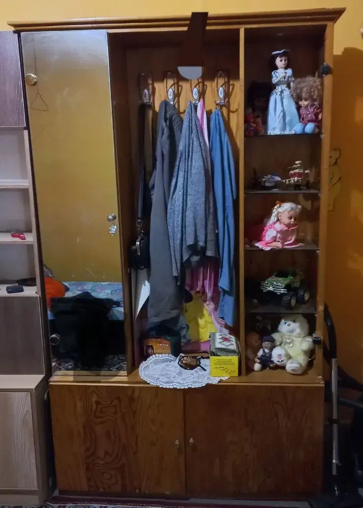 کمد|جاکفشی، کمد، دراور|رشت, آزادگان|دیوار