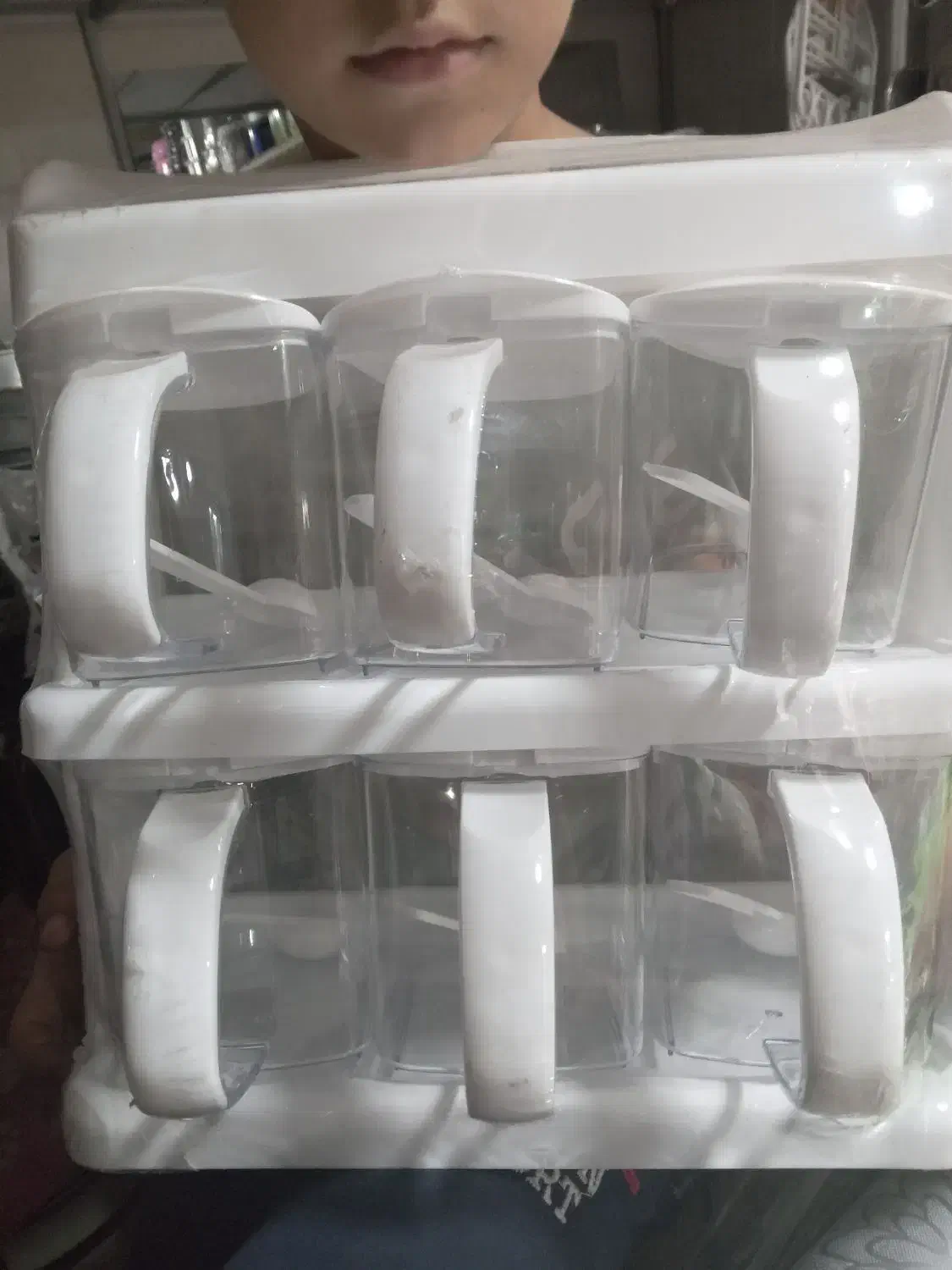 نظم دهنده داخل کابینتی آکبند|ظروف نگهدارنده، پلاستیکی، یکبارمصرف|اسلامشهر, شهرک مفیدی|دیوار