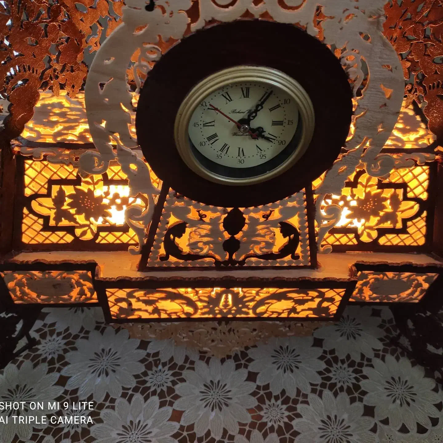 ساعت چوبی رومیزی|ساعت دیواری و تزئینی|یزد, |دیوار