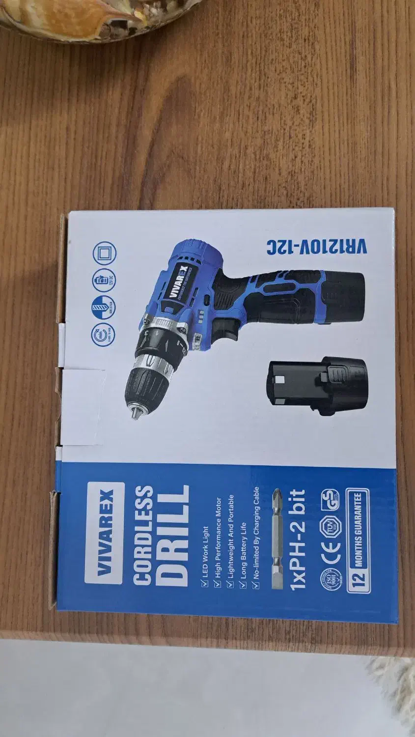 دریل شارژیvivarex|ماشین‌آلات صنعتی|هشتگرد, فاز ۲ مهستان|دیوار