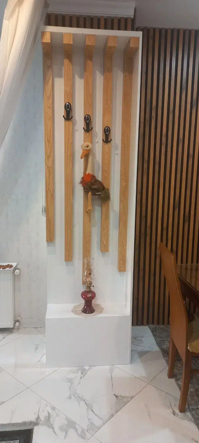 چوب لباسی تمام ام دی اف و صفحه کابینت طرح چوب|جاکفشی، کمد، دراور|اسلامشهر, شهرک واوان|دیوار