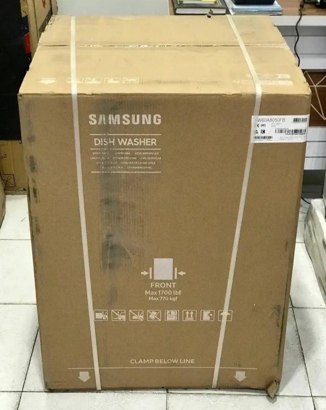 ظرفشویی 14نفره سامسونگ اصلی مدل 5080|ماشین ظرفشویی|بانه, |دیوار