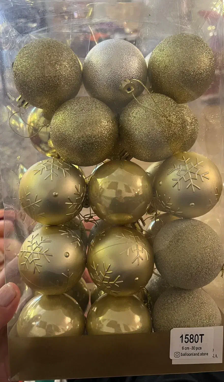 گوی آویزی درخت کریسمس|کلکسیون و سرگرمی|اسلامشهر, شهرک قائمیه|دیوار