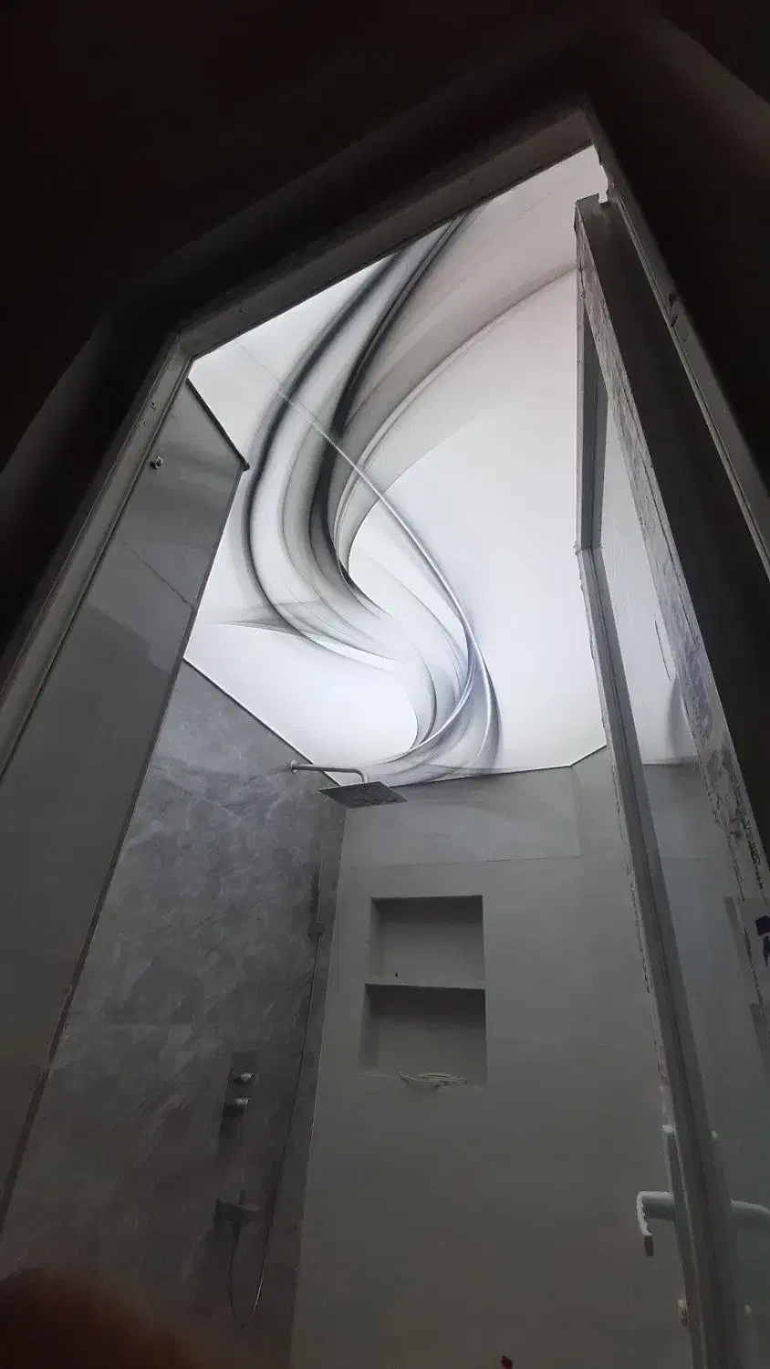 نصب انواع سقف های کشسان و اسمان مجازی|مصالح و تجهیزات ساختمان|شهر بابک, |دیوار