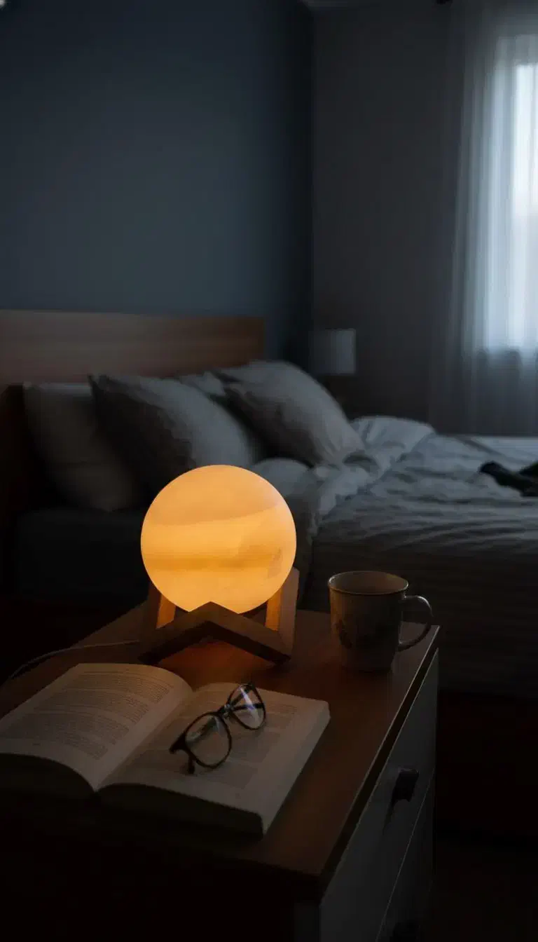 آباژور سنگ نمک|چراغ خواب و آباژور|قم, ولیعصر|دیوار