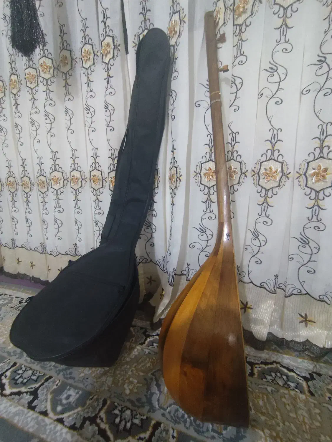 تنبور / دمبوره افغانستانی / دو تار|سازهای سنتی|قرچک, داوود آباد|دیوار