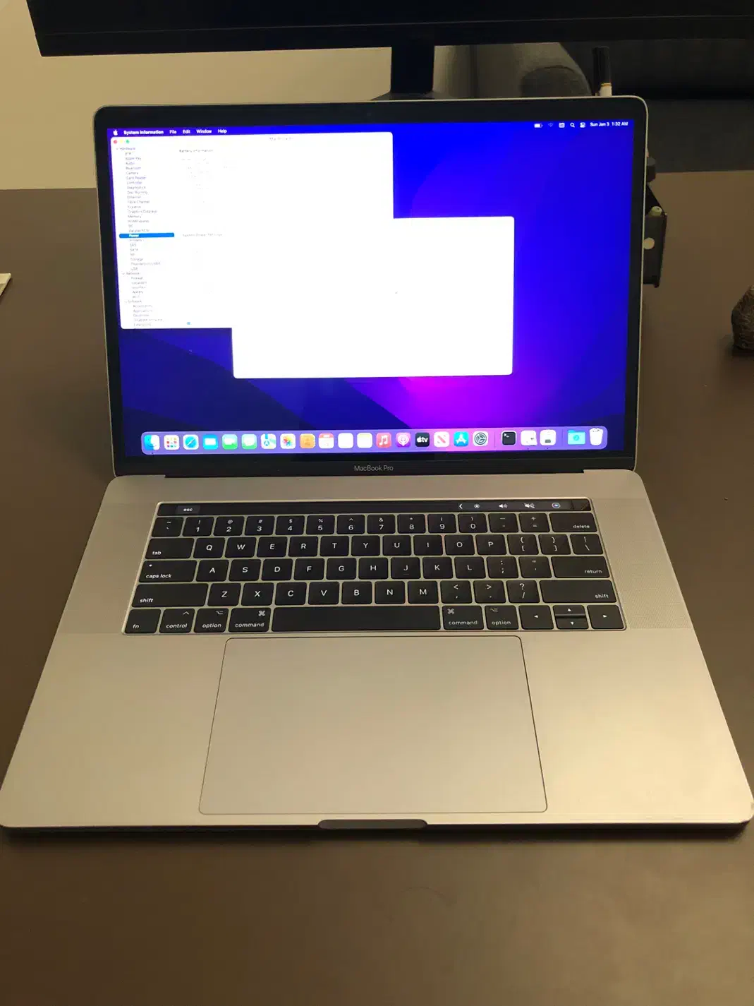 مکبوک پرو ۲۰۱۸ ۱۵.۴ اینچ|رایانه همراه|تهران, قیطریه|دیوار