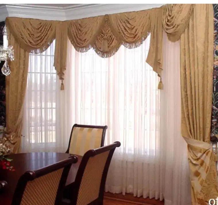 پرده رنگ قهوه ای به فروش میرسد|پرده، رانر، رومیزی|گلبهار, شهر جدید گلبهار|دیوار