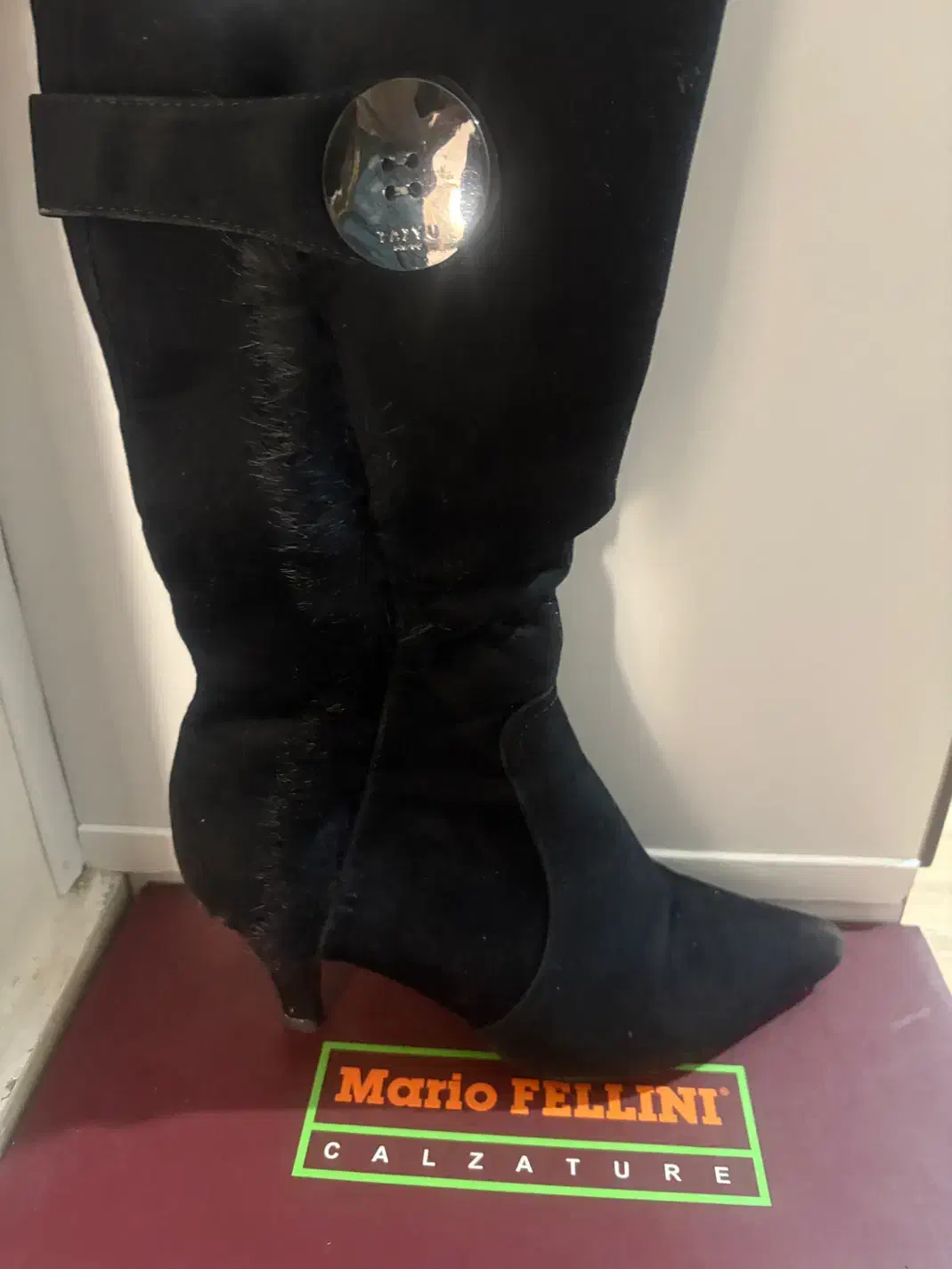 چکمه نو زنانه سایز ۳۸ جنس جیر.  نوی نو|کیف، کفش، کمربند|شاهین‌شهر, فدک|دیوار