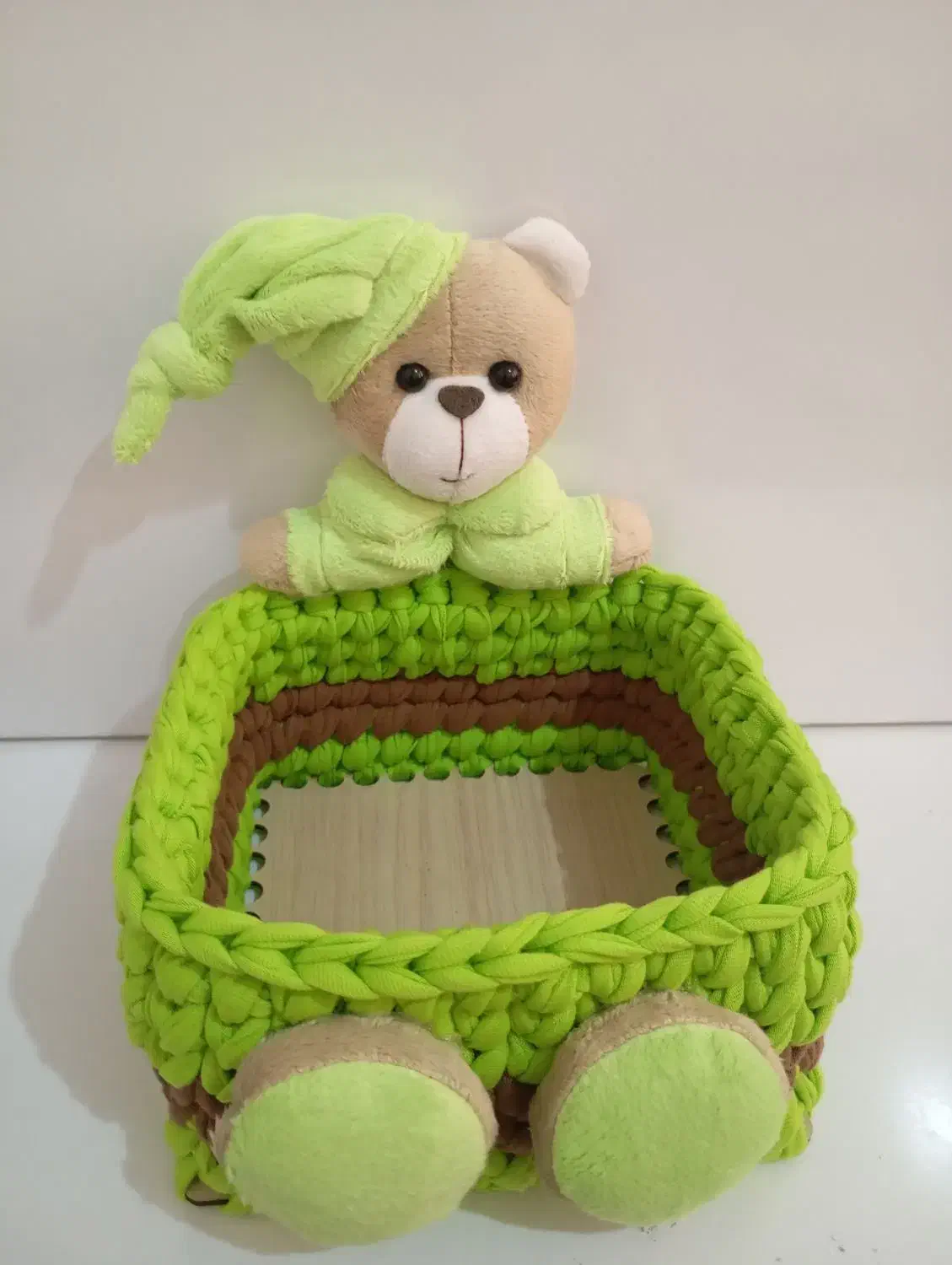 سبد نظم دهنده تریکو کاربرد های فراوان|صنایع دستی و سایر لوازم تزئینی|لردگان, |دیوار