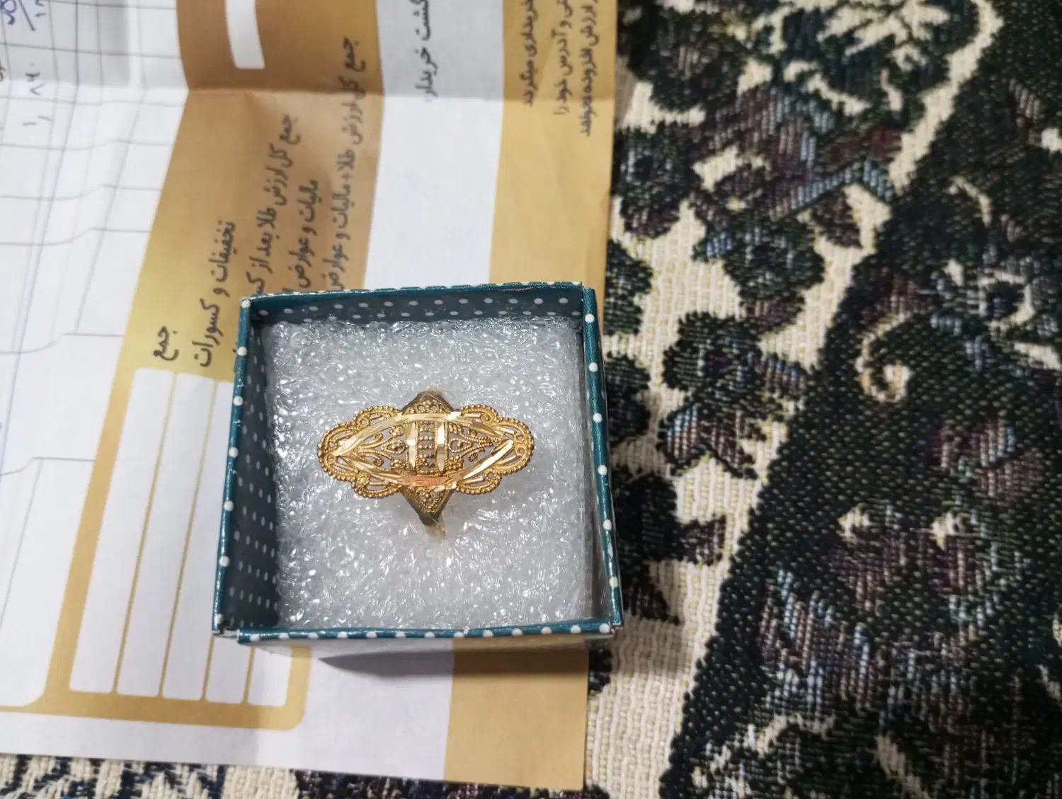 انگشتر طلا،بلوچی|جواهرات|بیرجند, |دیوار