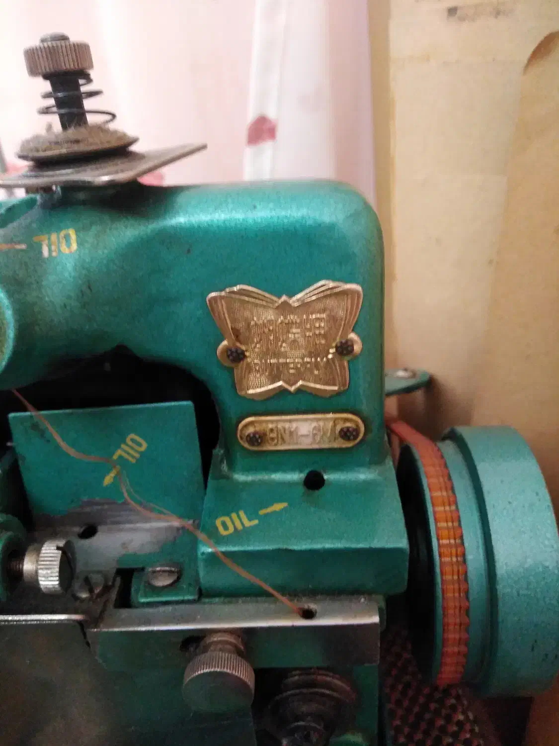 چرخ سردوز پروانه اصل کره|چرخ خیاطی و ریسندگی|محمدیه-قزوین, |دیوار