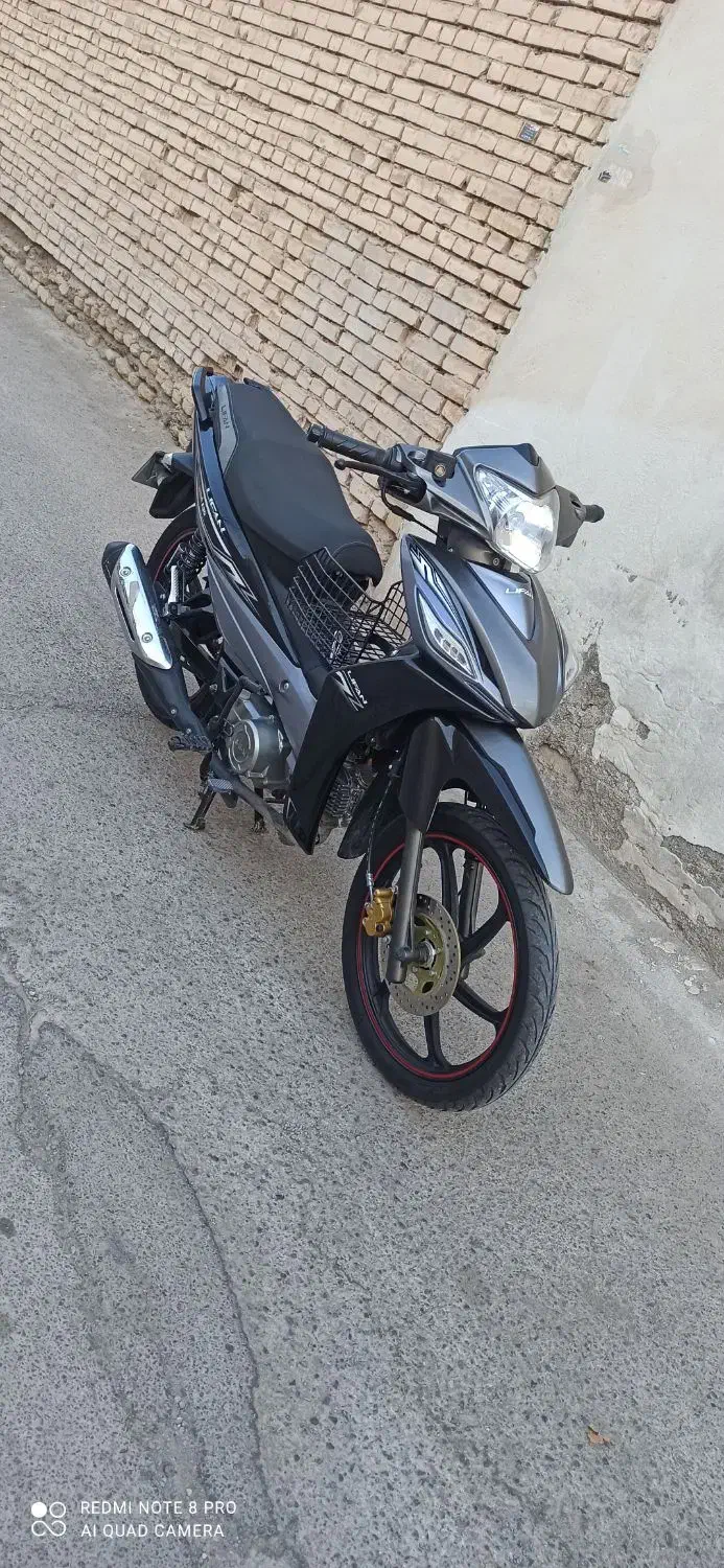 موتور بی کلاج لیفان135cc در حد صفر|موتورسیکلت|شهرضا, |دیوار