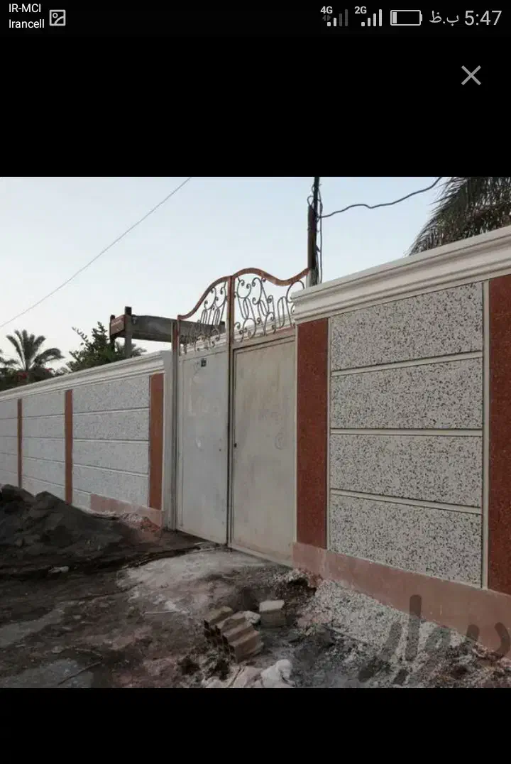 نماکاری شسته رومی کلاسیک ابصاف|خدمات پیشه و مهارت|بم, |دیوار