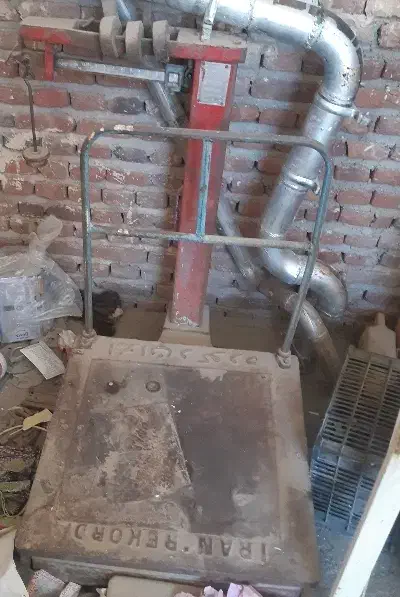 باسکول۵۰۰کیلو قدیمی ایران رکورد راه بند فروشگاهی|ماشین‌آلات صنعتی|تبریز, |دیوار