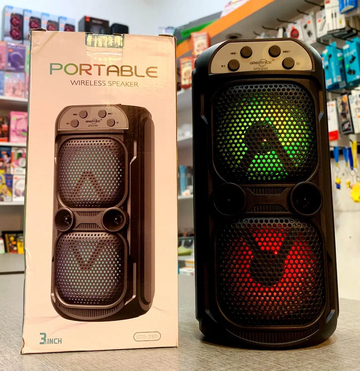 اسپیکر بلوتوثی چراغدار مدل GTS-2165|پخشکننده همراه|کرج, گوهردشت|دیوار