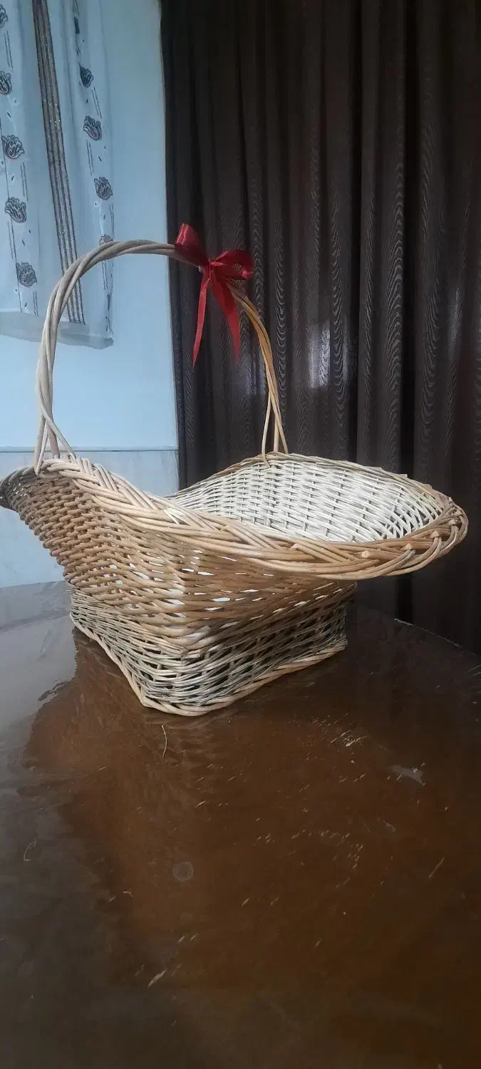 سبد چوبی یلدایی|صنایع دستی و سایر لوازم تزئینی|قم, حنیف نژاد|دیوار