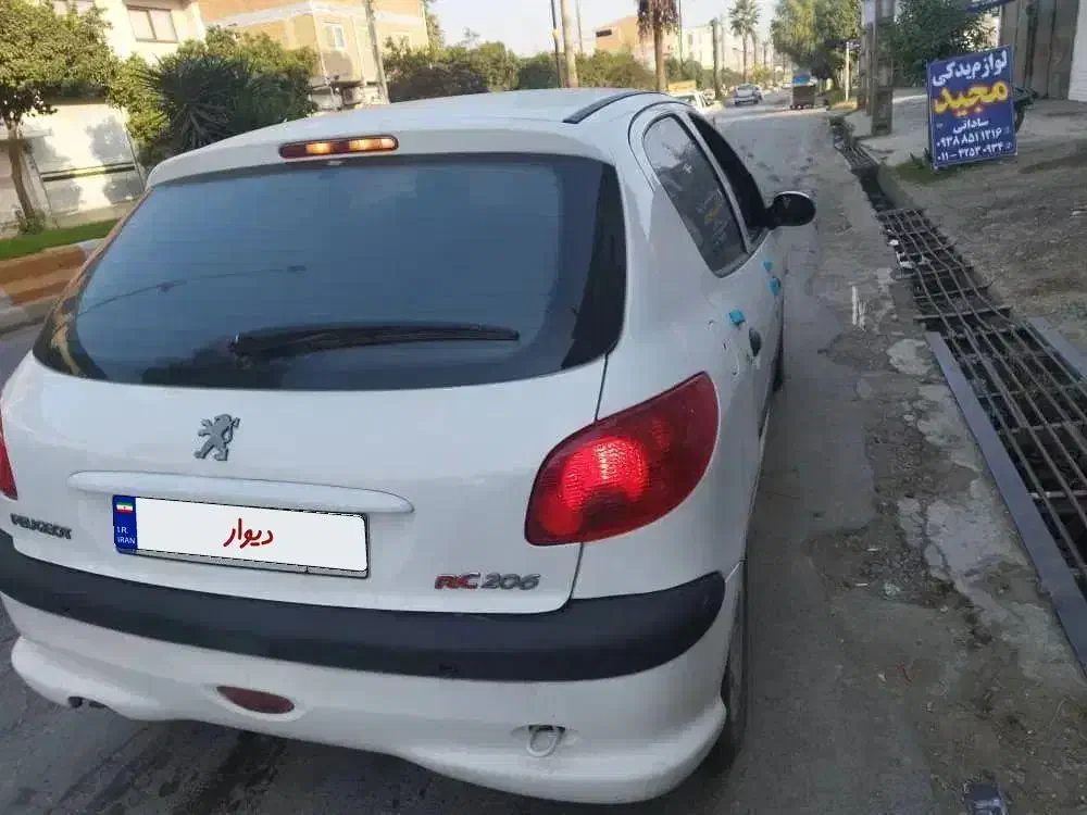 پژو 206تیپ ۲ مدل 96|خودرو سواری و وانت|جویبار, |دیوار