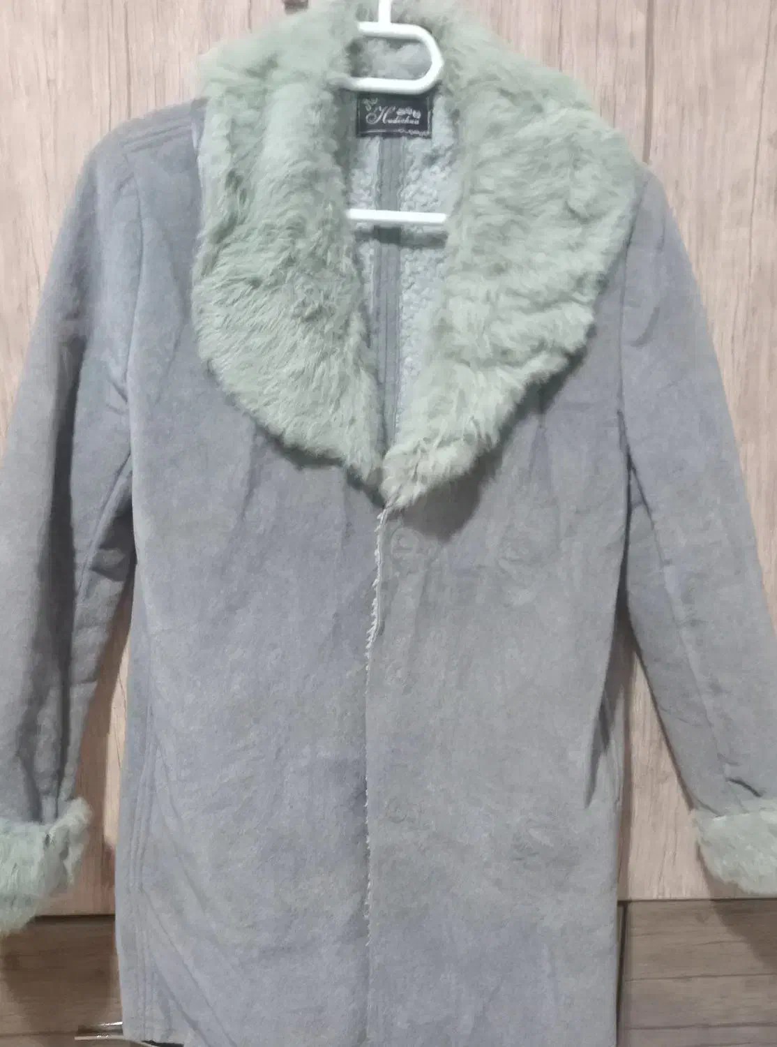 پالتو خز دار|لباس|نور, |دیوار