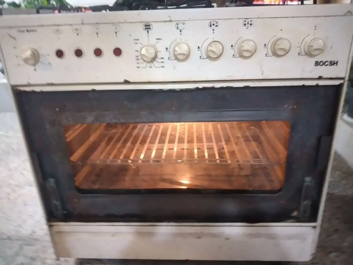 فر گاز ۵شعله|اجاق گاز و لوازم برقی پختوپز|بندرعباس, |دیوار