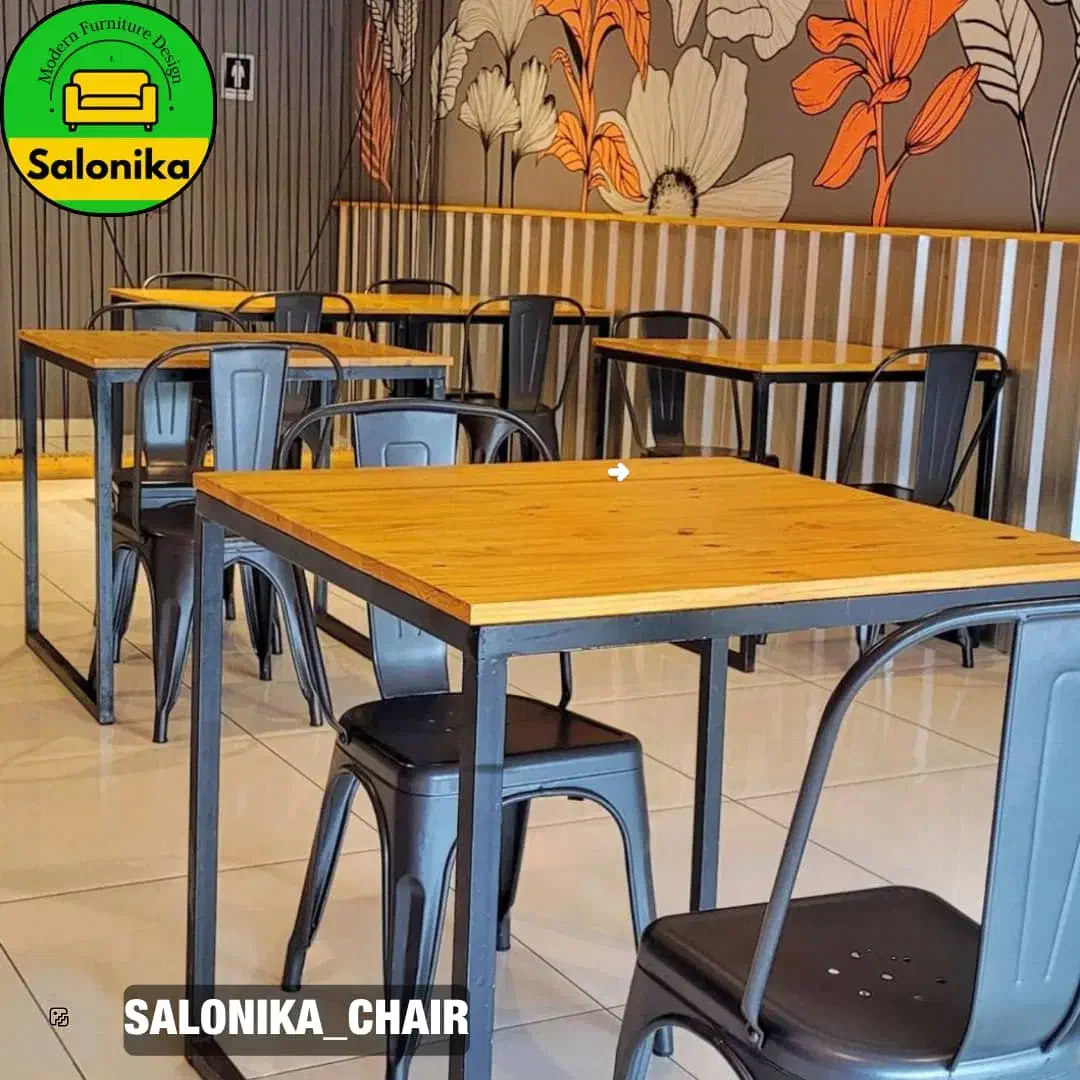 میز صندلی کافه قهوه برگری فستفود رستوران تمام فلز|کافیشاپ و رستوران|تهران, یافتآباد|دیوار