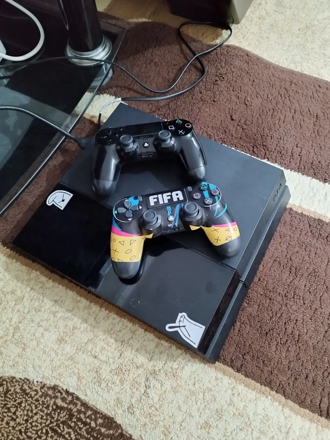 PS4 FAT 500GB|کنسول، بازی ویدئویی و آنلاین|بندر ماهشهر, |دیوار