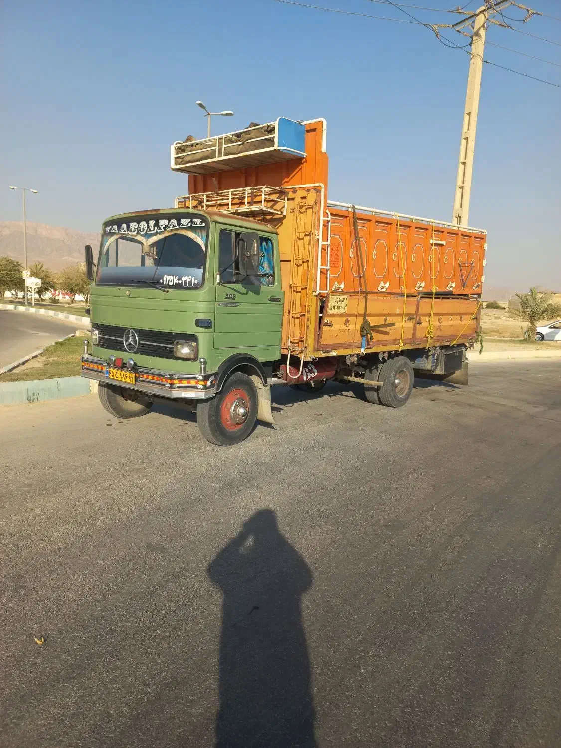 خاور۸۰۸ مدل۶۳|خودرو سنگین|مرودشت, بیست متری بیمارستان|دیوار