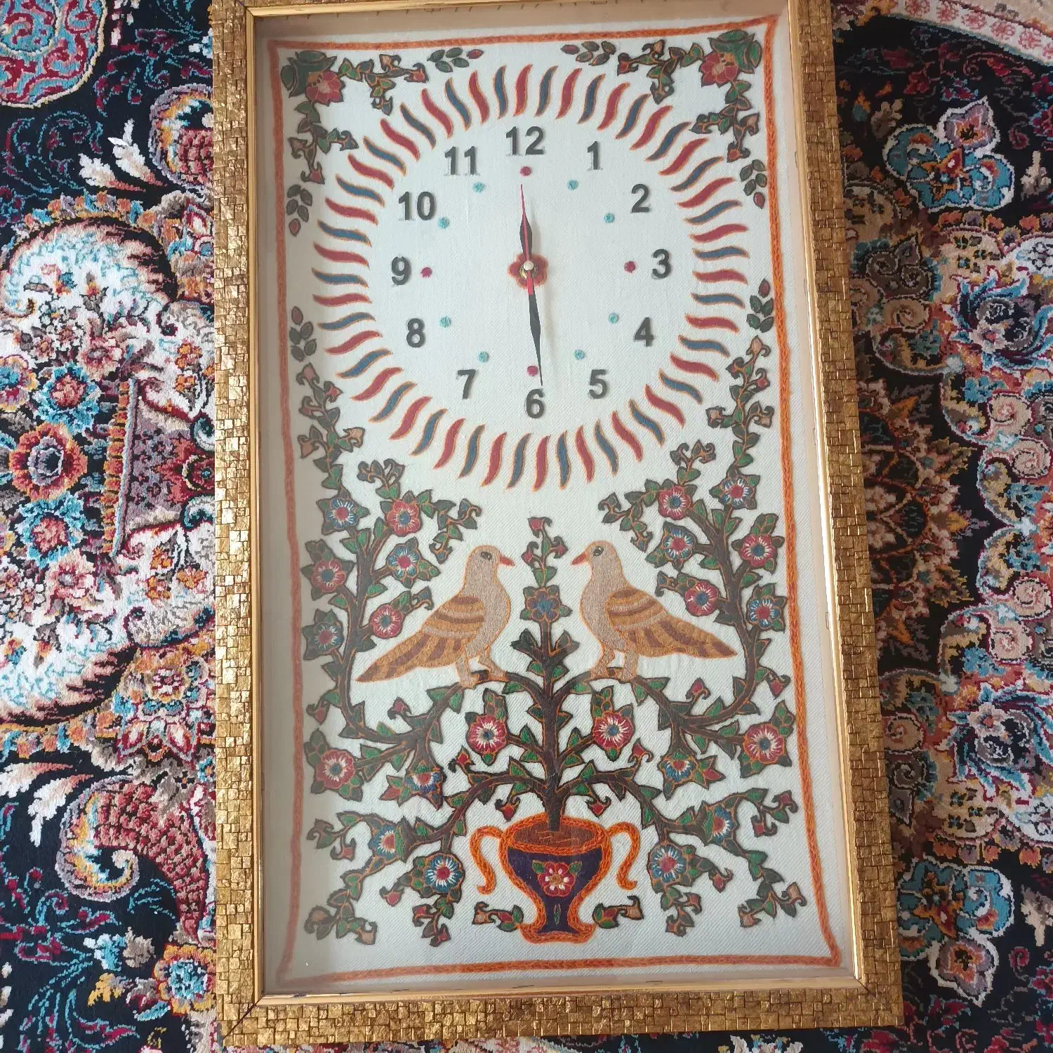 ساعت پته|ساعت دیواری و تزئینی|زرند, |دیوار