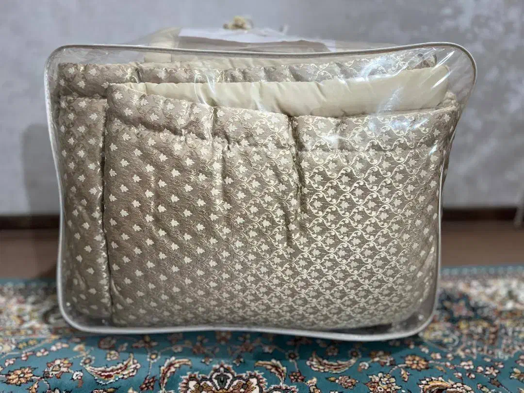 روتختی دو نفره، کاور تشک تخت، کوسن و کاور متکا|سرویس روتختی|اقلید, |دیوار