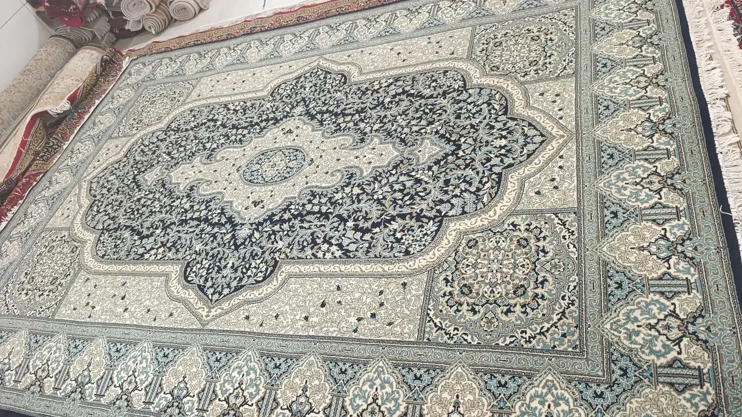 فرش|فرش|یزد, |دیوار