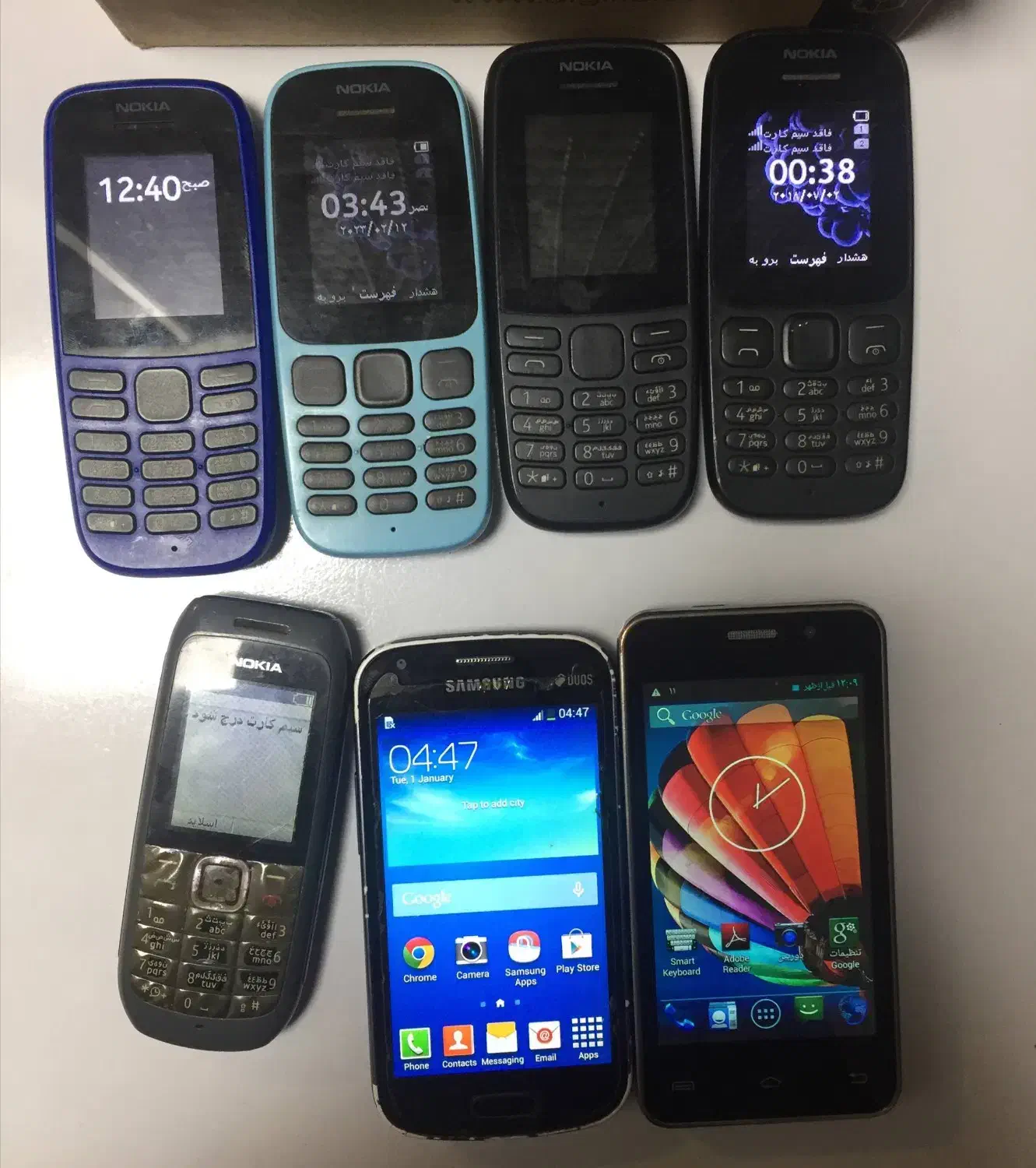 4گوشی نوکیا درحدنو ویتنام+2گوشی هوشمند+1گوشی نوکیا|موبایل|کرج, گلشهر|دیوار