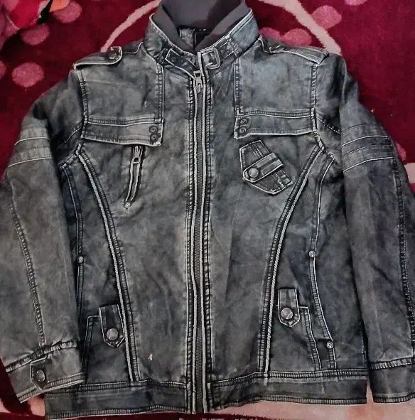 کاپشن چرم|لباس|قهدریجان, |دیوار